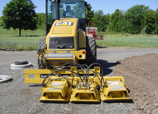 Stehr Plate Compactor Road